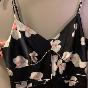 Banana Republic Floral Silk Maxi Dress